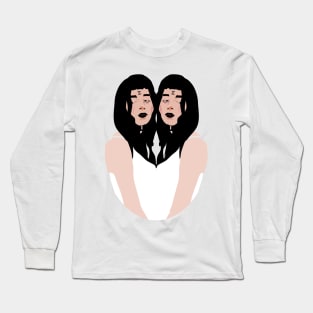 Gemini Twins Love Long Sleeve T-Shirt